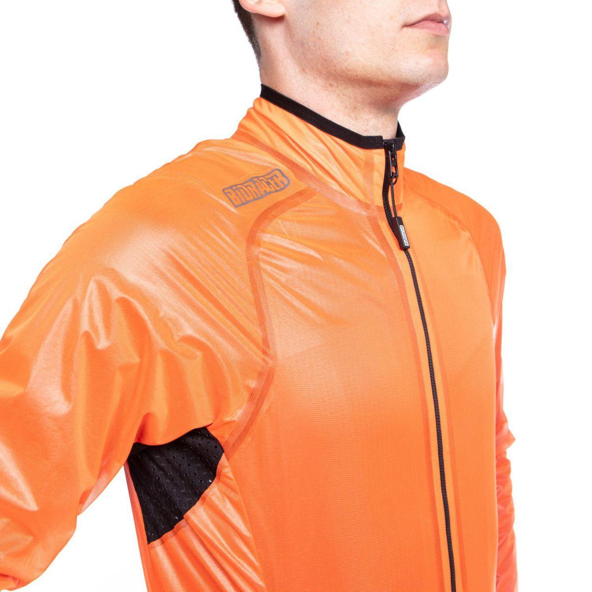 Chaqueta Ciclismo Bioracer Epic Rain Hombre Fluo Orange - CYCLEWEAR Tienda de Ciclismo