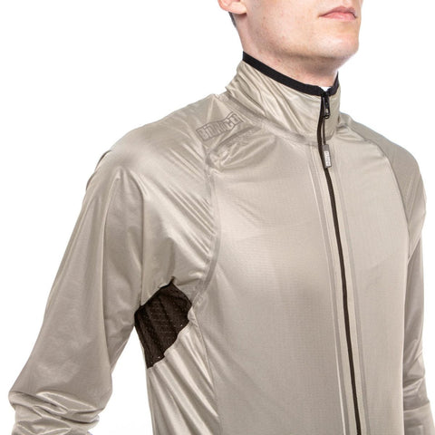 Chaqueta Ciclismo Bioracer Epic Rain Brown Grey Hombre