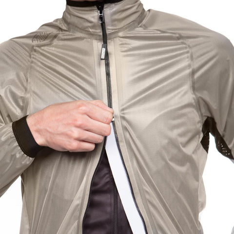 Chaqueta Ciclismo Bioracer Epic Rain Brown Grey Hombre