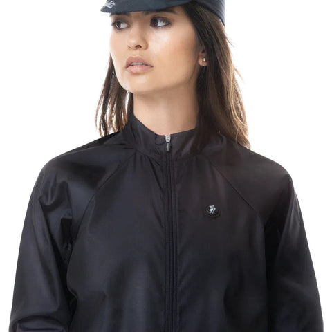 Chaqueta Ciclismo Safetti Ferrara Para Mujer Negro