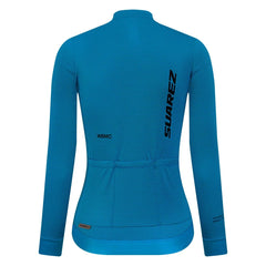 Jersey Ciclismo M/L Mujer Suarez Rapid Steel Blue