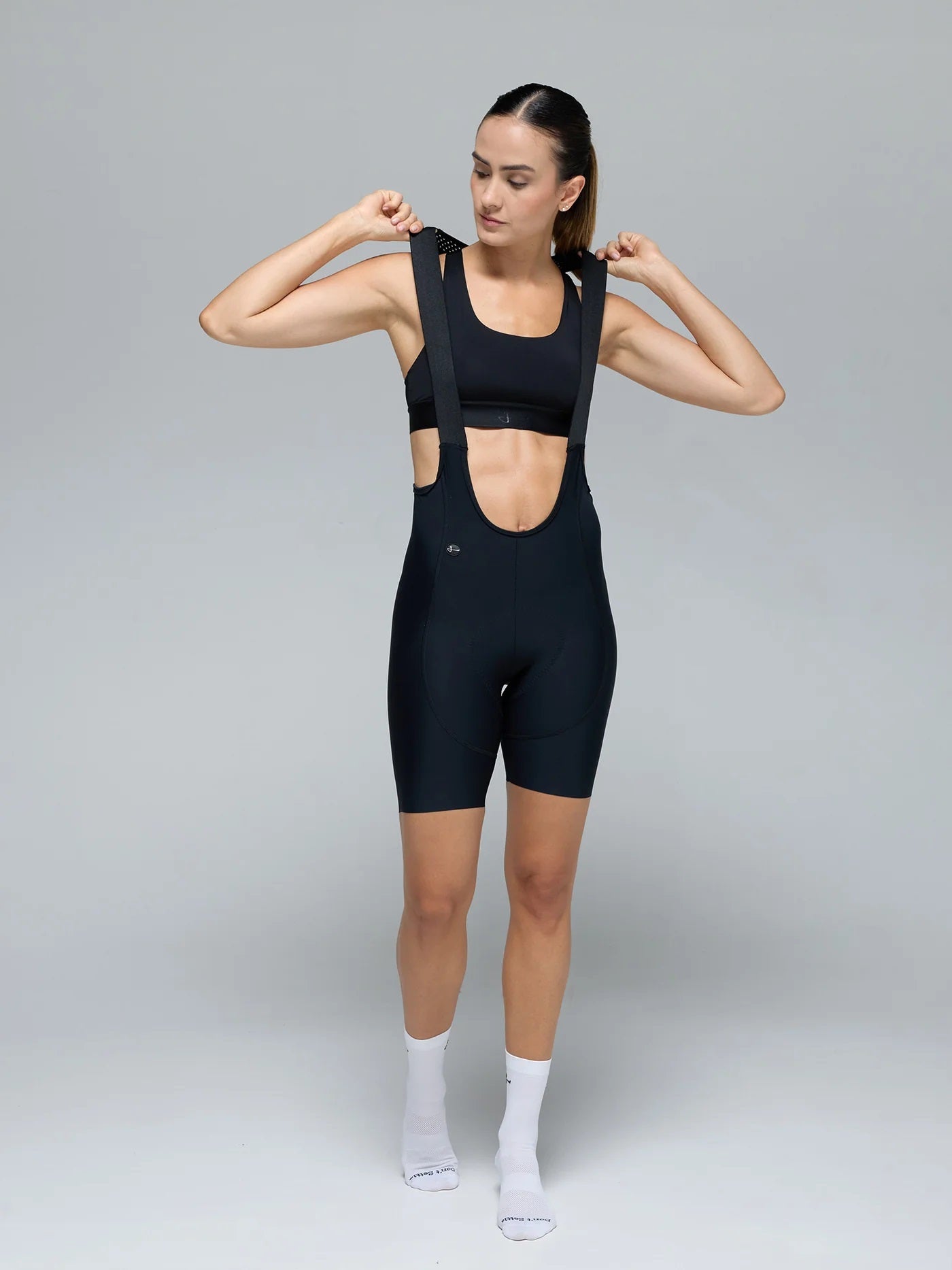 Pantaloneta Ciclismo C/T Givelo Ultra-HD Negra Mujer