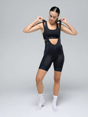 Pantaloneta Ciclismo Givelo C/T Mujer Clasica Negro