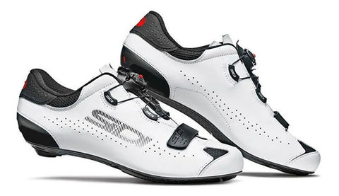 Zapatilla Ciclismo Ruta SIDI Sixty Negro Blanco