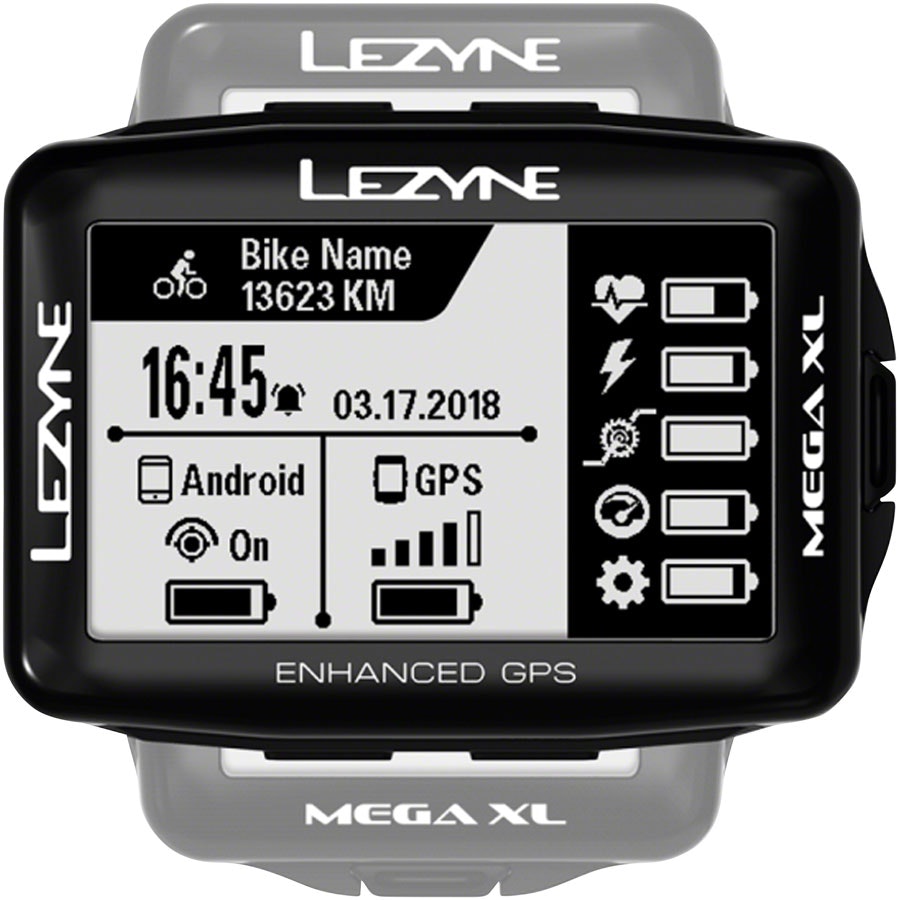 Ciclocomputador Lezyne Mega XL Gps Sin Sensores