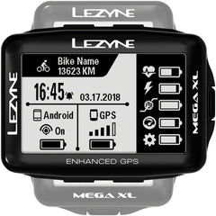 Ciclocomputador Lezyne Mega XL Gps Sin Sensores