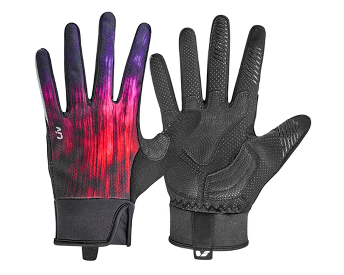 Guantes Ciclismo Liv Zorya Lf Mor/Fucsia/Rojo