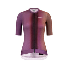 Jersey Ciclismo M/C Mujer Suarez Velocity Purple Performan