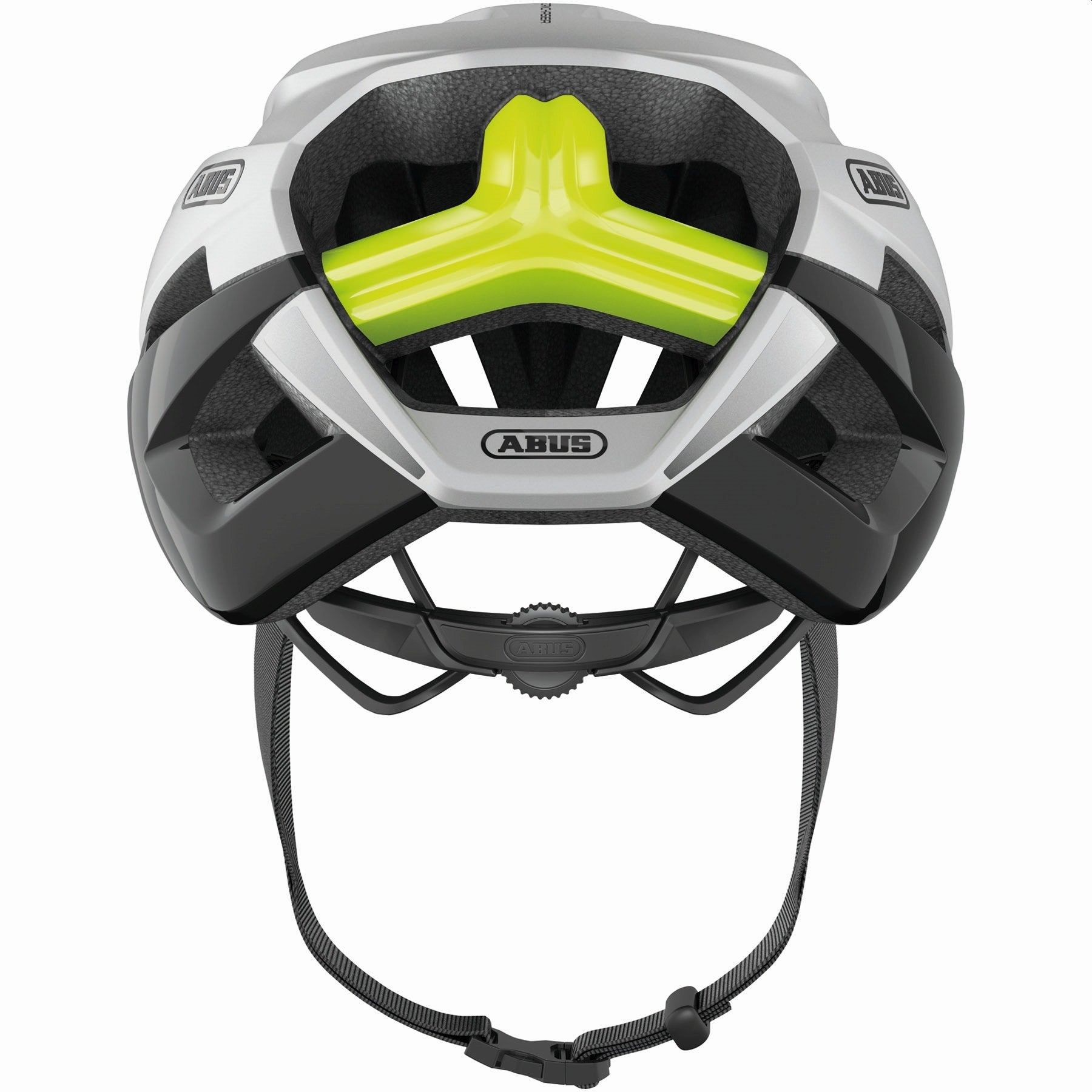 Casco de Ciclismo Abus StormChaser Gleam Silver