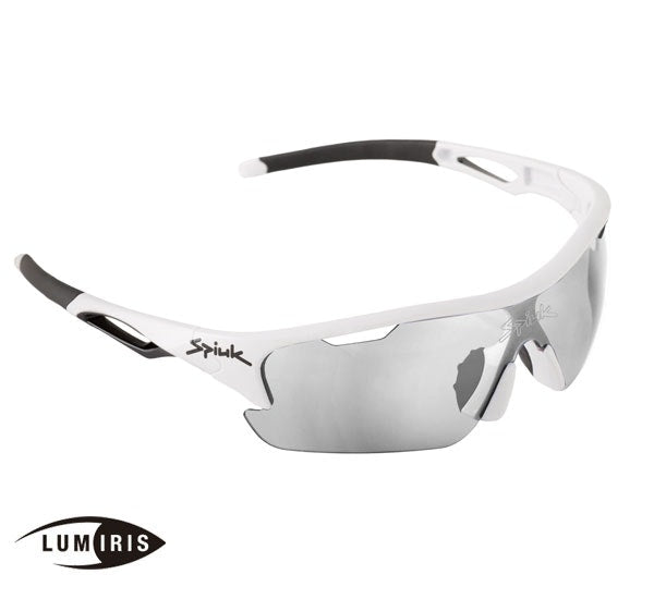 Gafas de Ciclismo Spiuk Jifter - Blanco/Negro Fotocromática