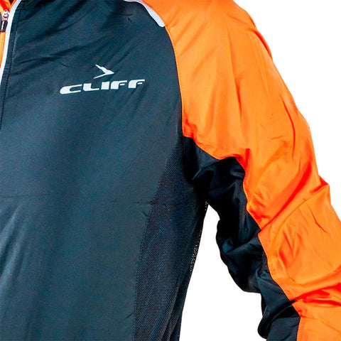 Chaqueta Ciclismo Cliff Elite New Black Orange