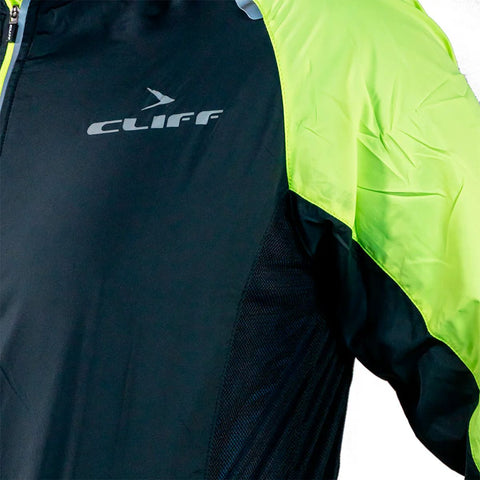 Chaqueta Ciclismo Cliff Elite New Black Yellow