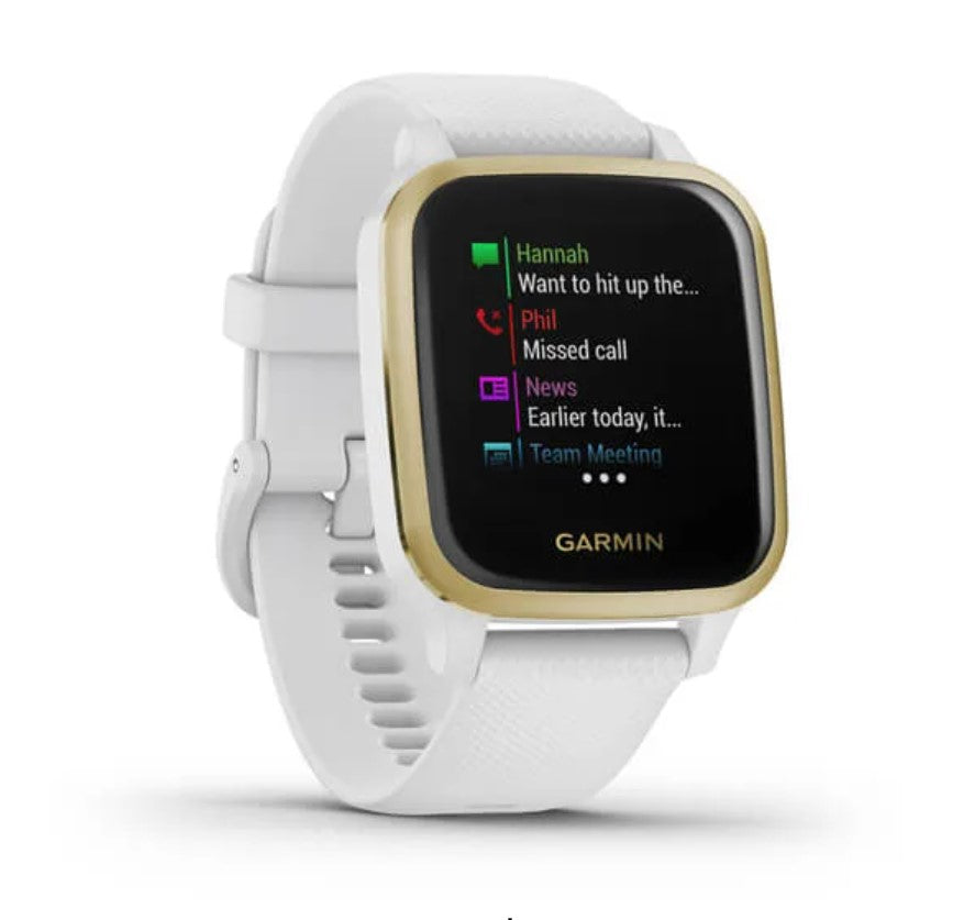 Relog Garmin Venu Sq White Light Gold