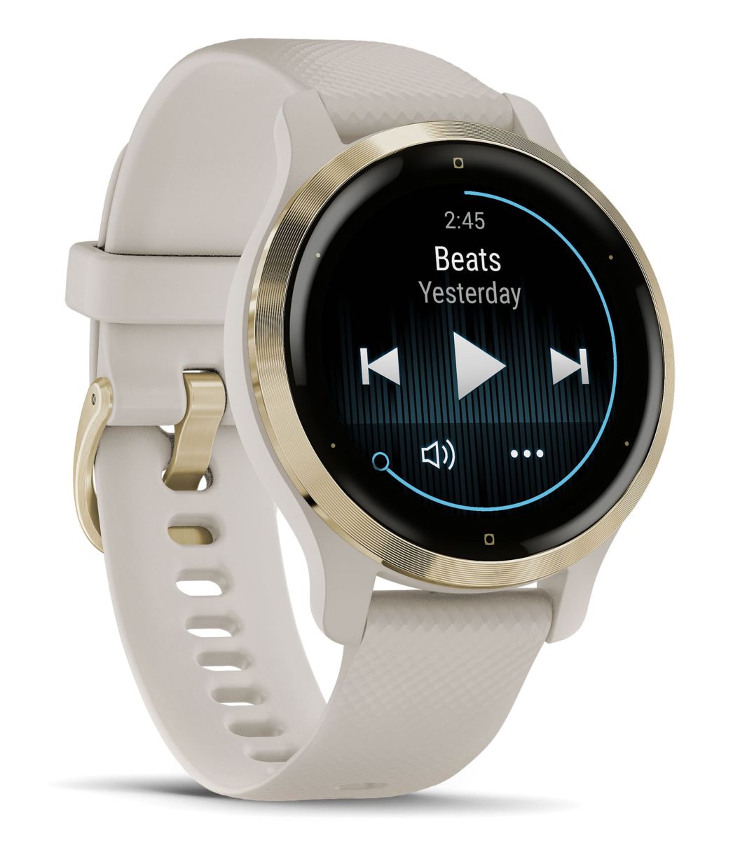 Reloj Garmin Venu 2s con GPS Champagne Tundra