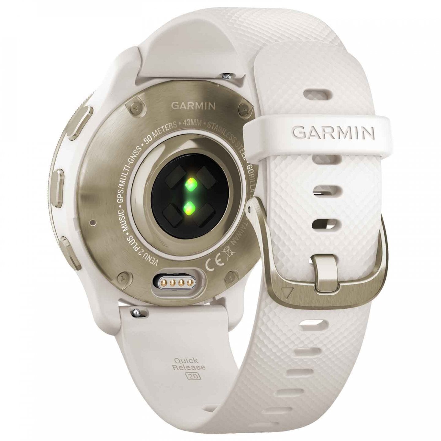 Reloj Garmin Venu 2 Plus Cream Gold Na