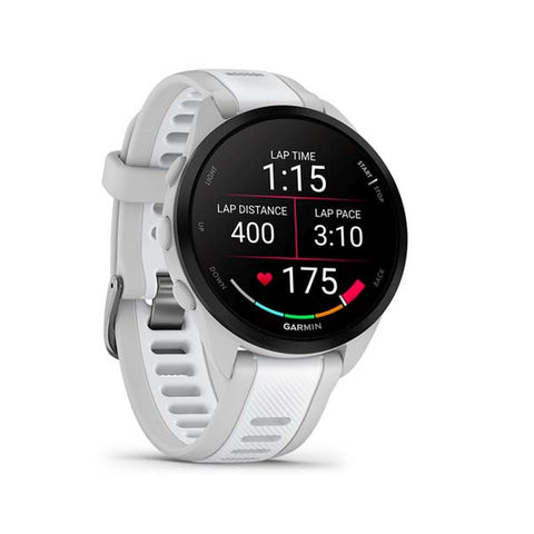 Reloj Forerunner 165 Garmin Music Gris Niebla/Piedra Blanca