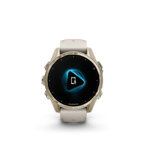 Reloj Garmin Fenix 8 43mm Amoled Oro Zafiro Gris