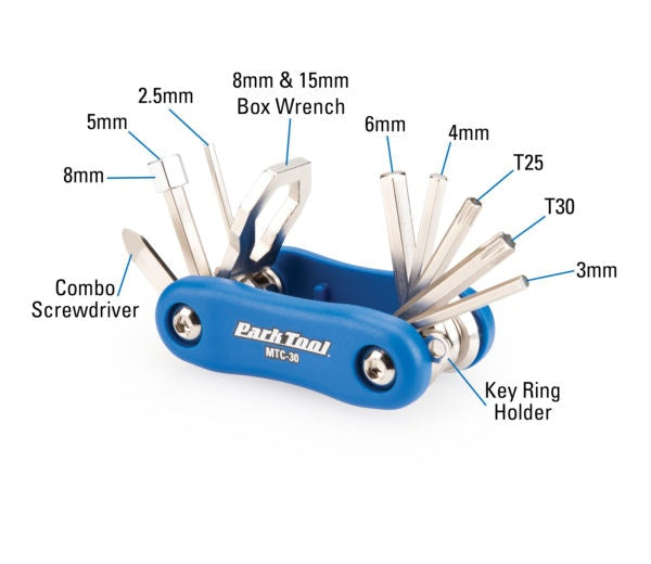 Multiherramienta ParkTool 12 Funciones 131 Gr