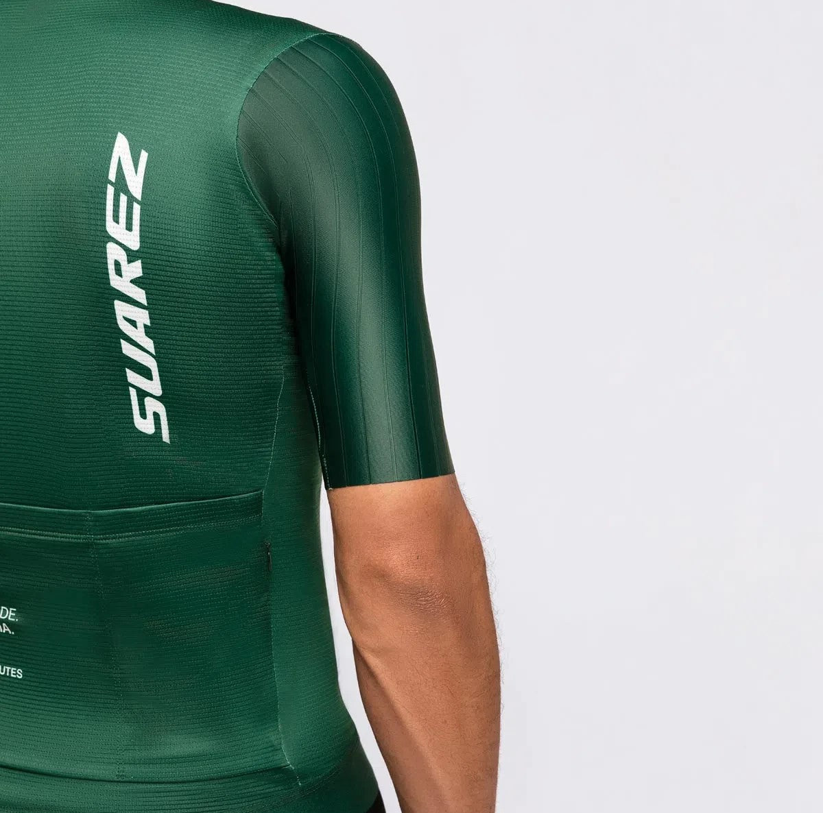 Jersey Ciclismo M/C Hombre Suarez Velocity Pine Green