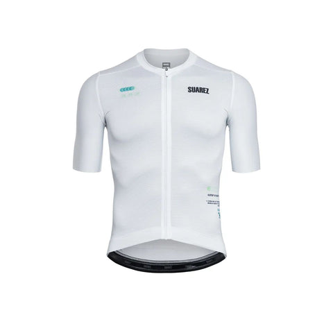 Jersey De Ciclismo Hombre M/C Lock Silver White 2.4