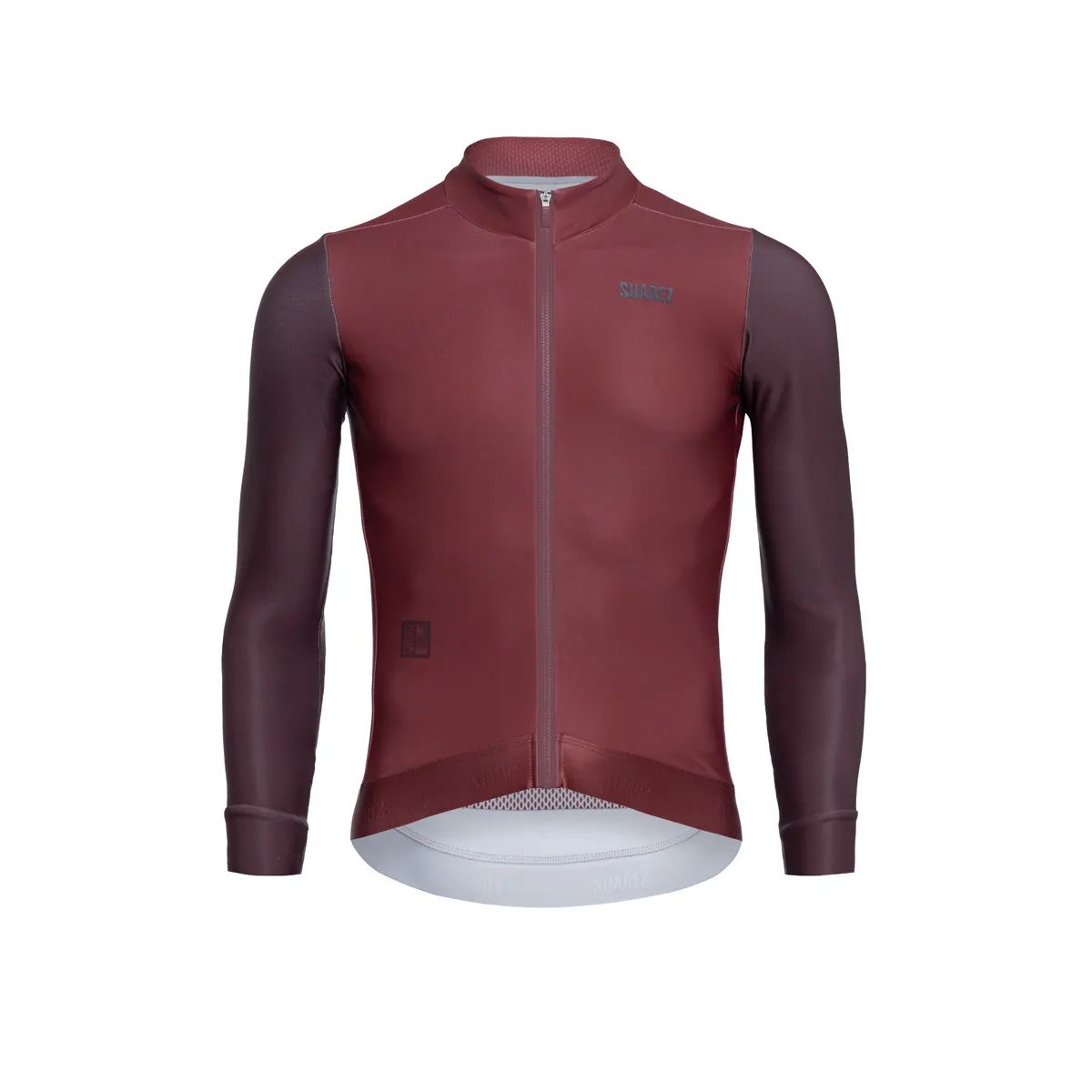 Jersey de Ciclismo Térmico M/L Hombre Ascender Marsala 2.4