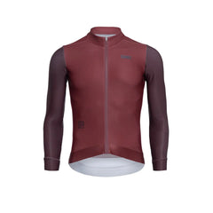 Jersey de Ciclismo Térmico M/L Hombre Ascender Marsala 2.4