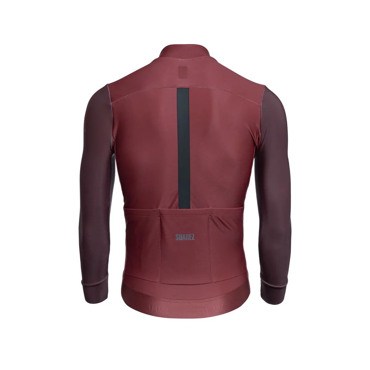 Jersey de Ciclismo Térmico M/L Hombre Ascender Marsala 2.4