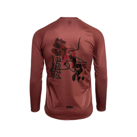 Buso de Ciclismo M/L Unisex At Marsala Red 2.4