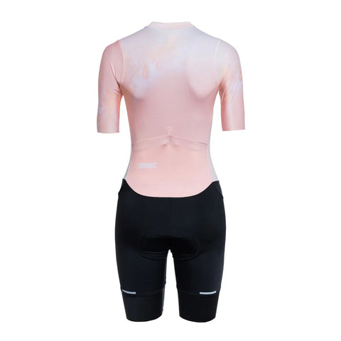 Enterizo De Ciclismo Mujer Vortex Peach 2.4