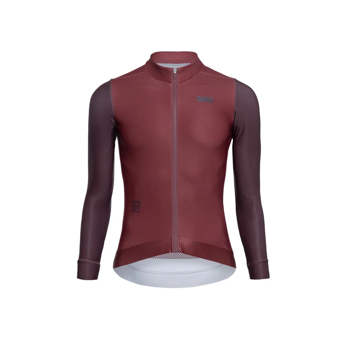 Jersey de Ciclismo Térmico M/L Mujer Ascender Marsala 2.4