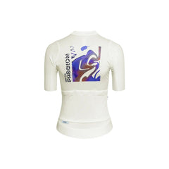 Jersey De Ciclismo Mujer M/C Velocity Ivory 2.4