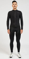 Jersey Ciclismo M/L Térmico Hombre Suarez Ascender Negro