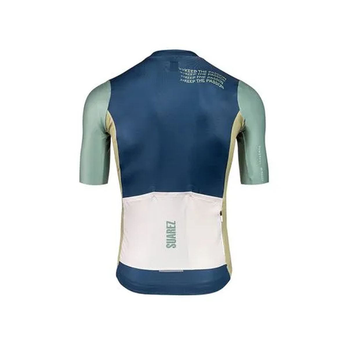 Jersey Ciclismo M/C Suarez Hombre Lock Ash Azul 2.3