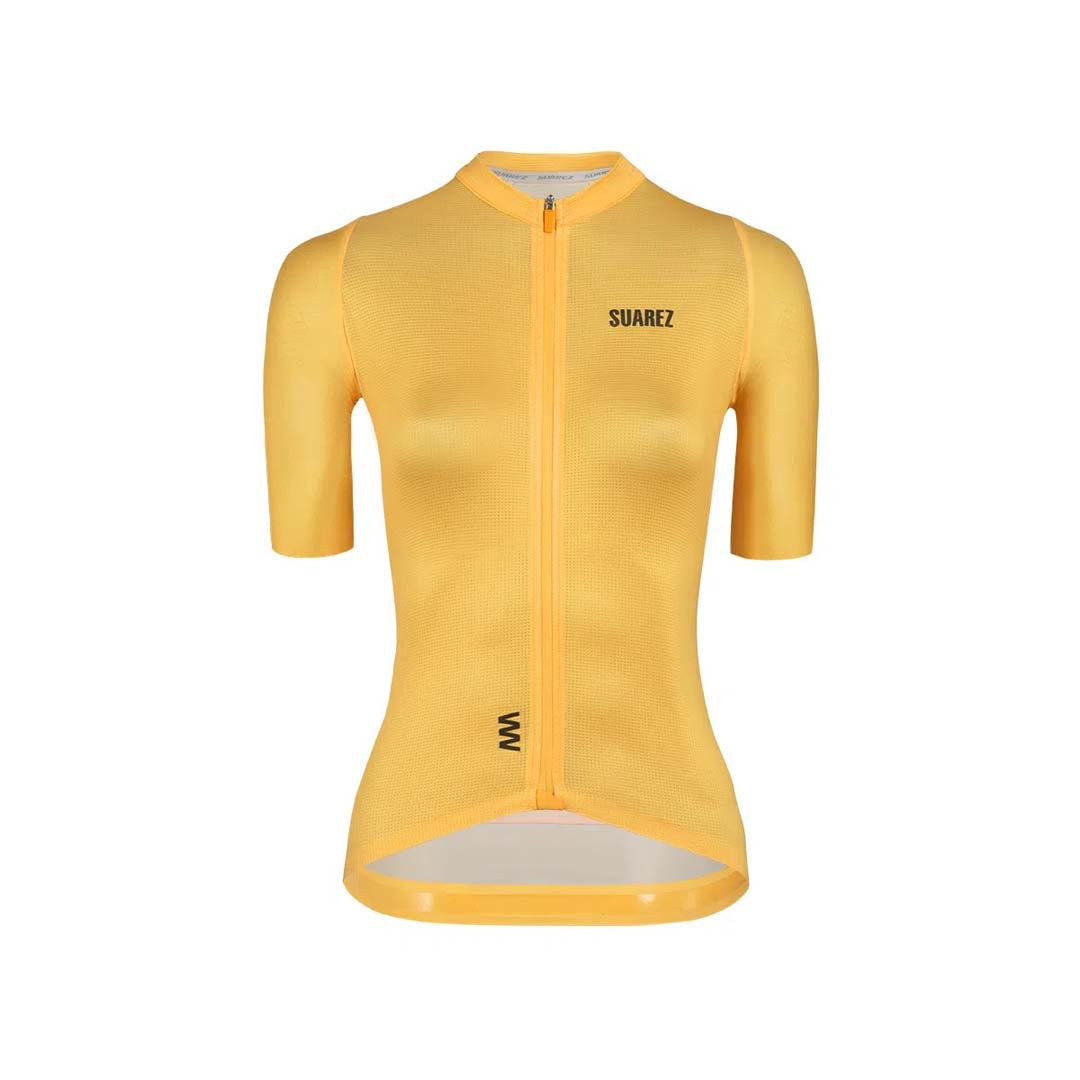 Jersey Ciclismo M/C Mujer Suarez Lite Yellow 2.3 Pro