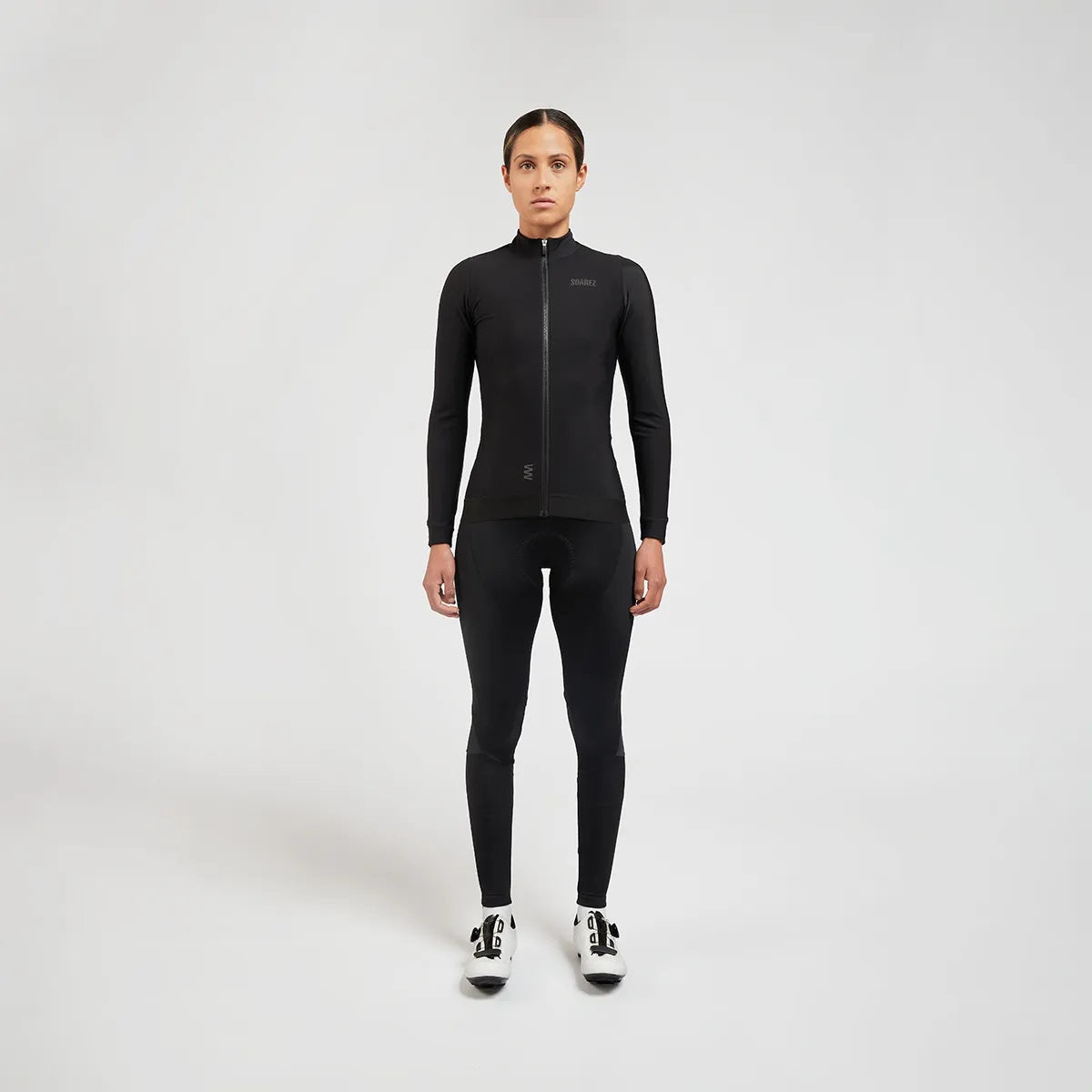 Jersey Ciclismo Suarez Ascender 2.3 M/L Mujer Negro