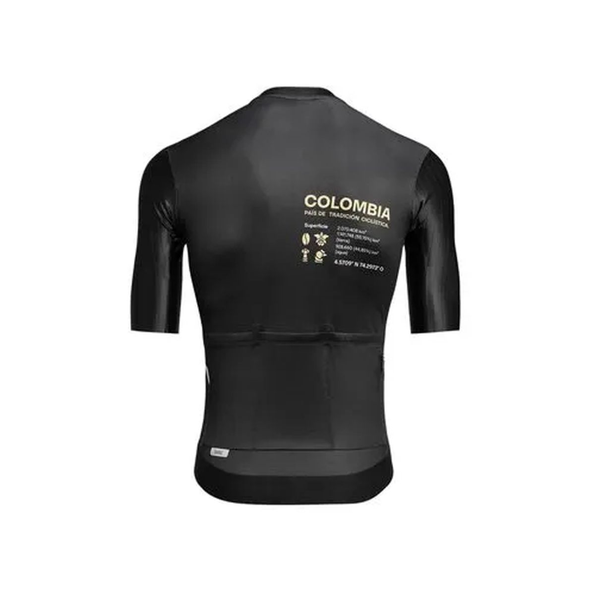 Jersey Ciclismo M/C Suarez Hombre Negro Mountains