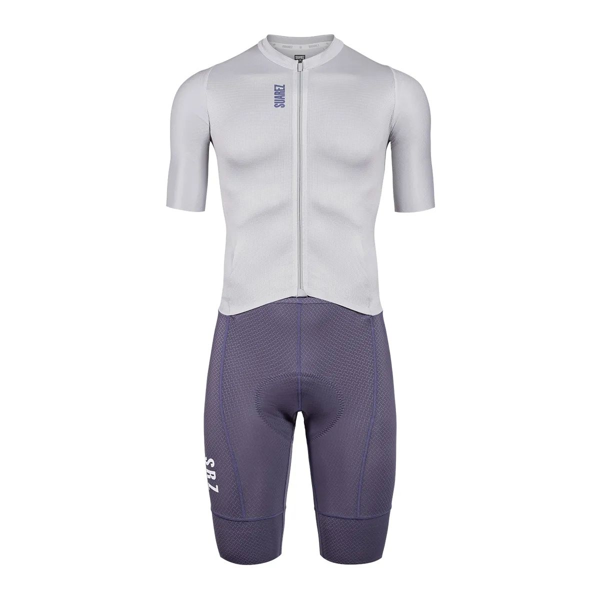 Enterizo de Ciclismo Suarez Hombre Hard Lite Lila 2.3