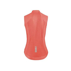 Chaleco Cortavientos de Ciclismo Suarez  Mujer Barrier Coral