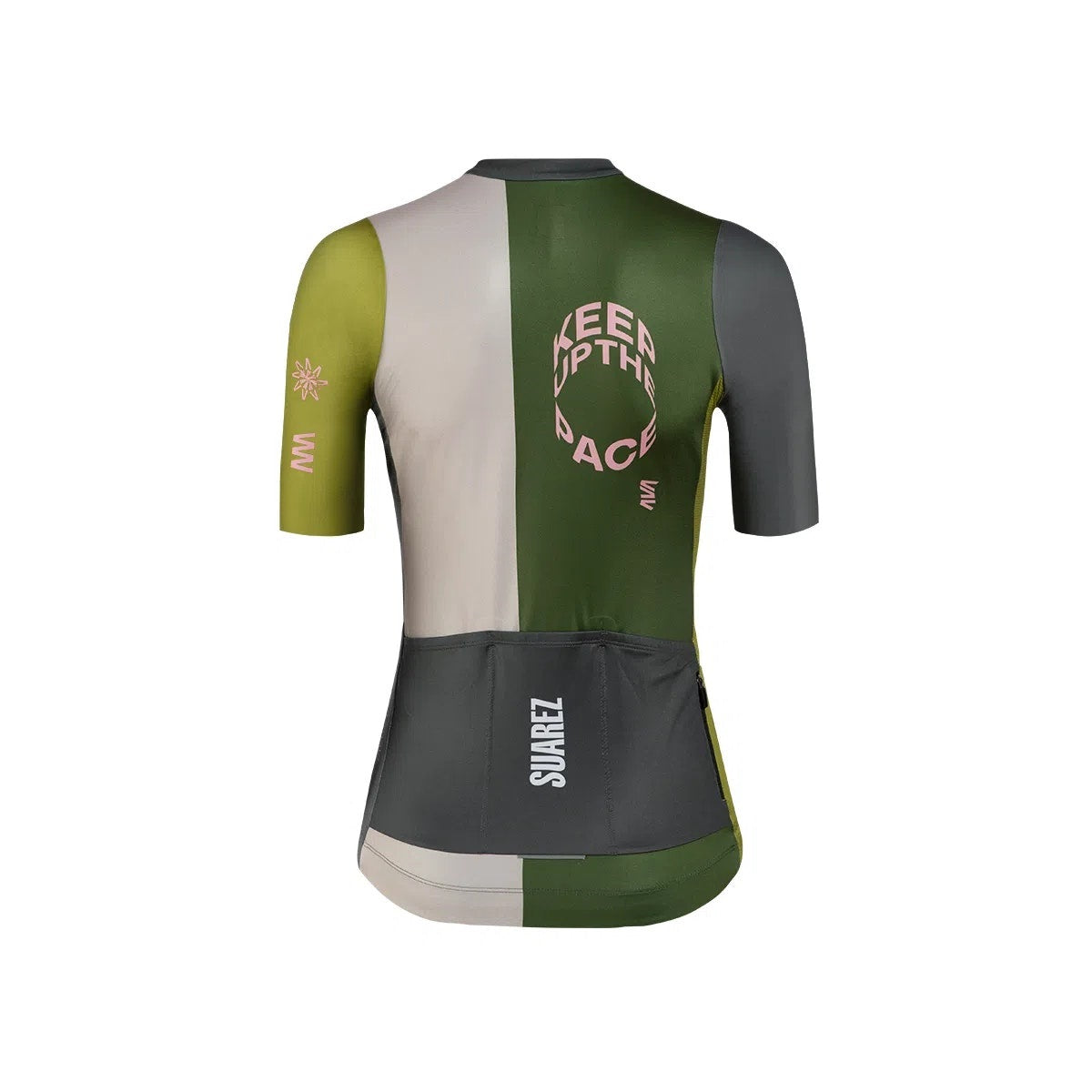 Jersey Ciclismo Suarez M/C Mujer Lock Olive 2.3