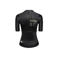 Jersey Ciclismo M/C Suarez Mujer Negro Mountains