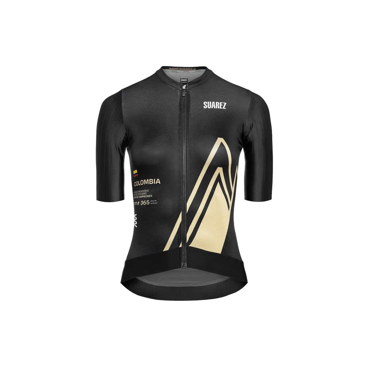 Jersey Ciclismo M/C Suarez Mujer Negro Mountains