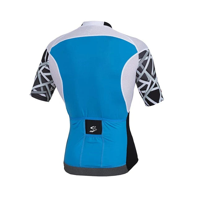 Jersey Ciclismo Spiuk Elite Air Men Azul/Blanco