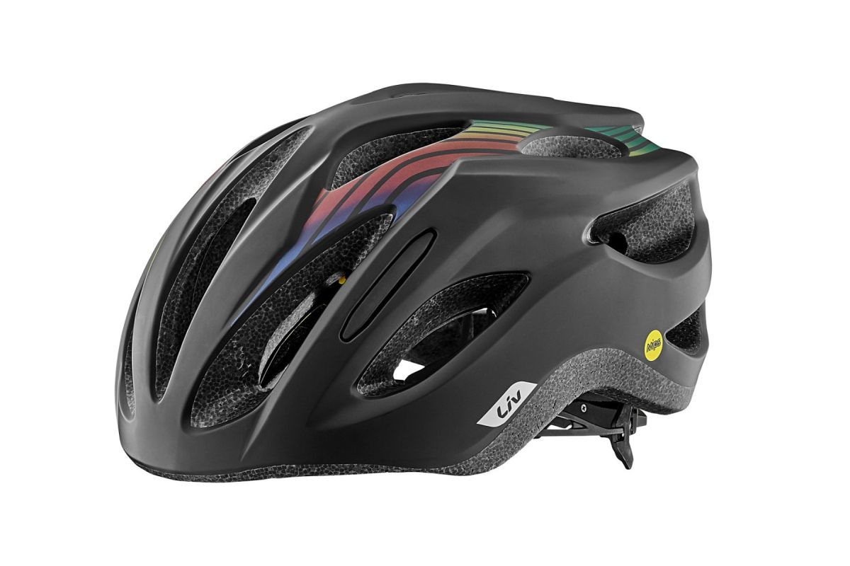 Casco de Ciclismo Liv Rev Comp Mips Negro/Rojo