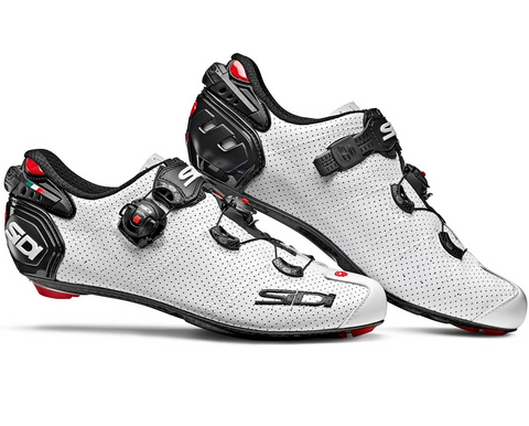 Zapatilla Ciclismo Ruta SIDI Wire Blanco/Negro