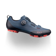 Zapatilla Ciclismo MTB Fizik X5 Terra Dark Blue-brick Red