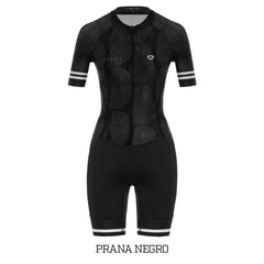 Enterizo de Ciclismo Mujer GW Sense Negro