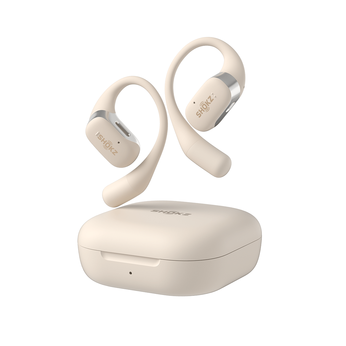 Audifonos Shokz Openfit Beige