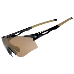 Gafas de Ciclismo GW Flint Full Negro/Dorado