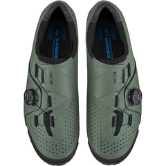 Zapatilla Ciclismo MTB SHIMANO XC3 Verde Oliva