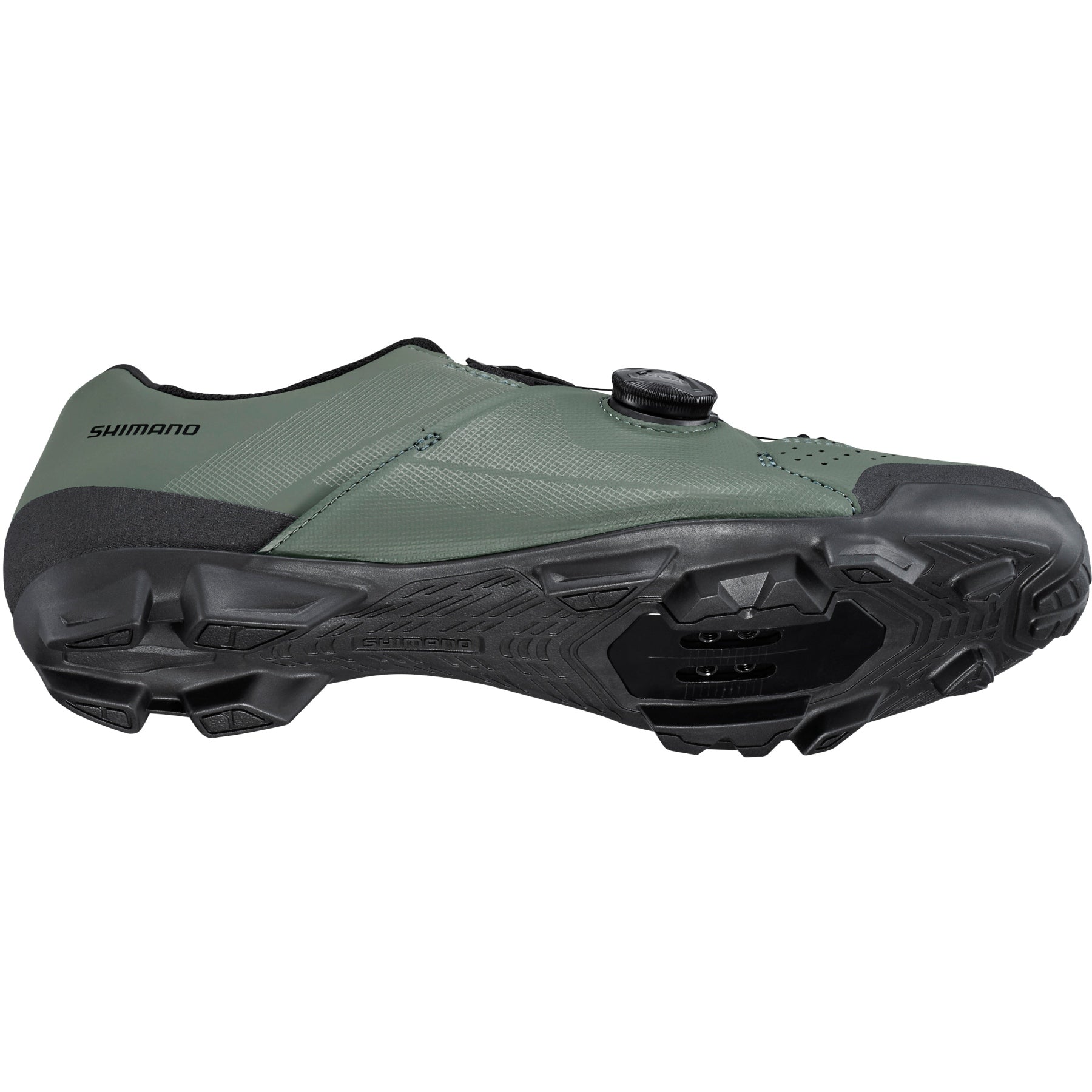 Zapatilla Ciclismo MTB SHIMANO XC3 Verde Oliva